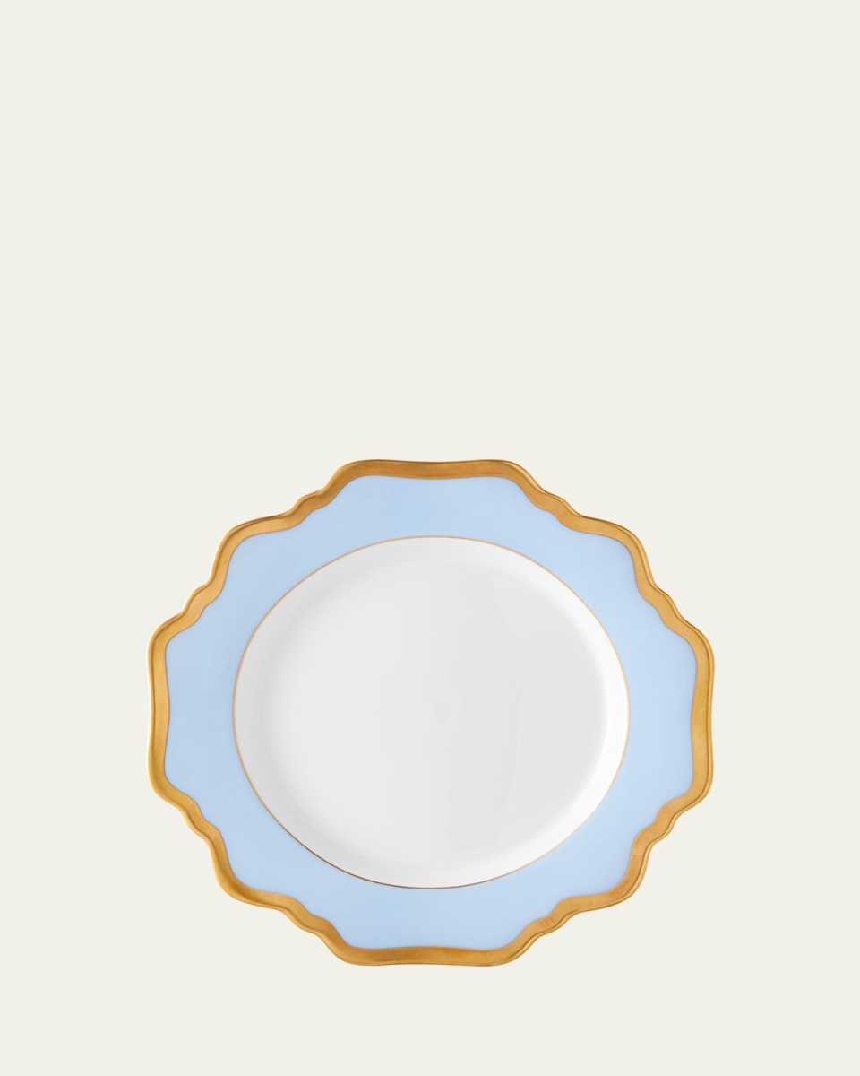 Sky Blue Rimmed Bread & Butter Plate
